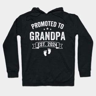 1st Time Grandpa EST 2024 New First Grandpa 2024 T-Shirt Hoodie